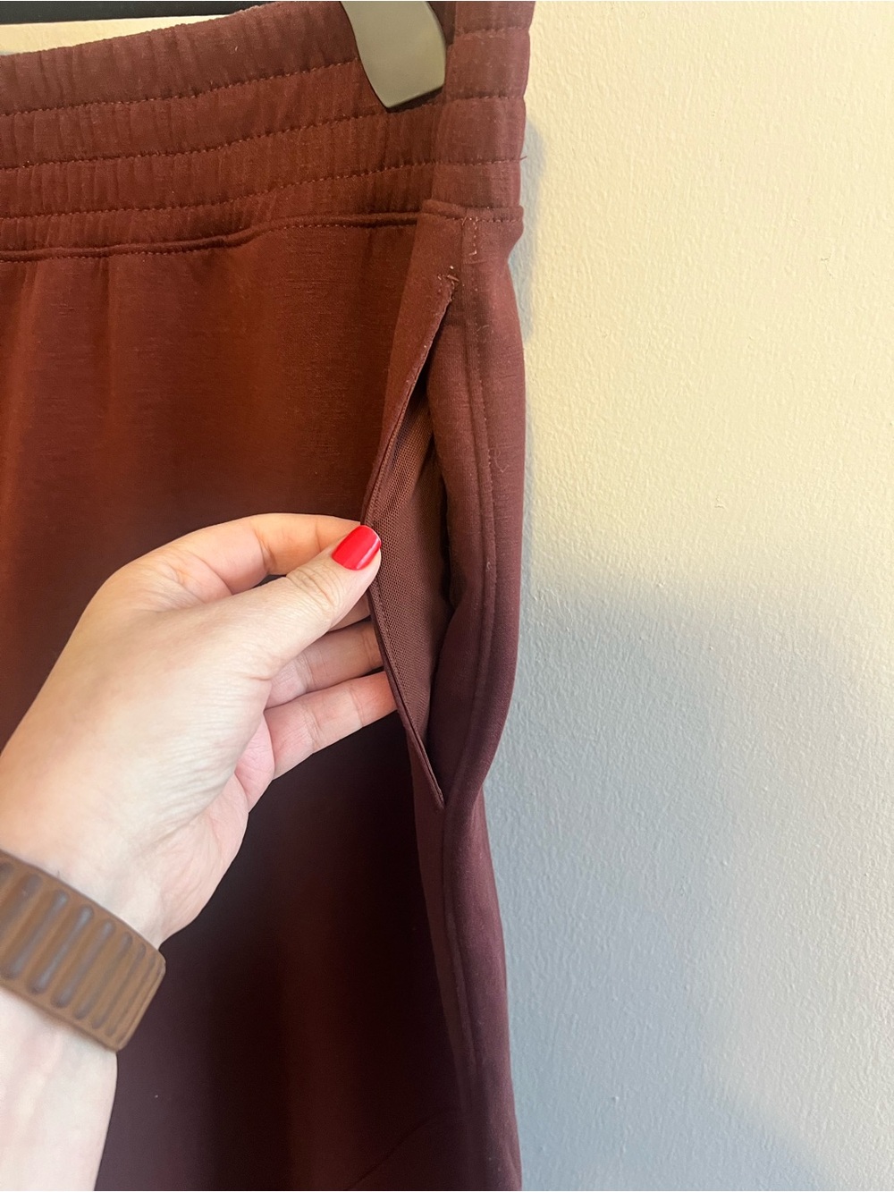 Abercrombie & Fitch YPB Maroon Zip Jacket and joggers | Women’s XXL - Picture 8 of 10